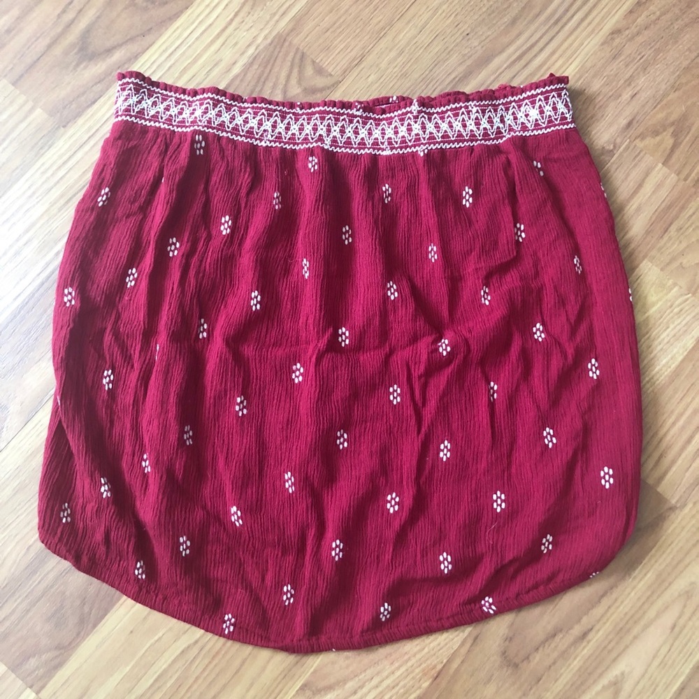 Free people strapless top